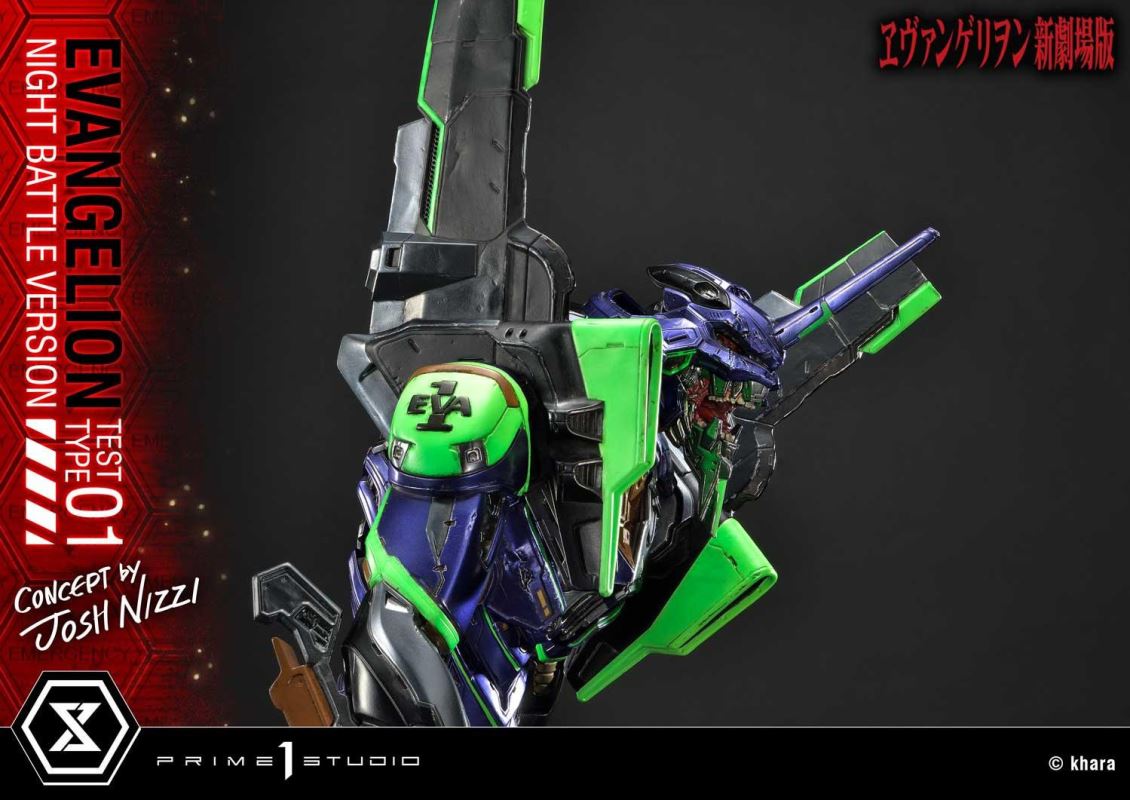 Evangelion Test Type-01 (Concept By Josh Nizzi) Night Battle Version