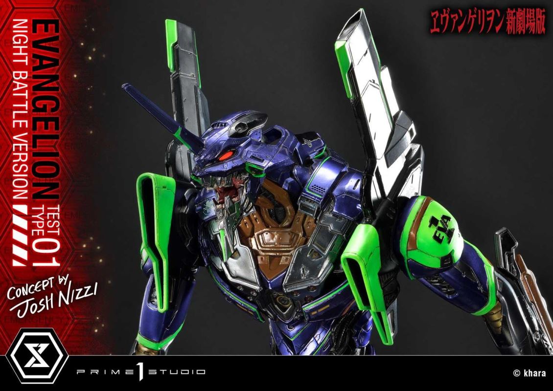 Evangelion Test Type-01 (Concept By Josh Nizzi) Night Battle Version