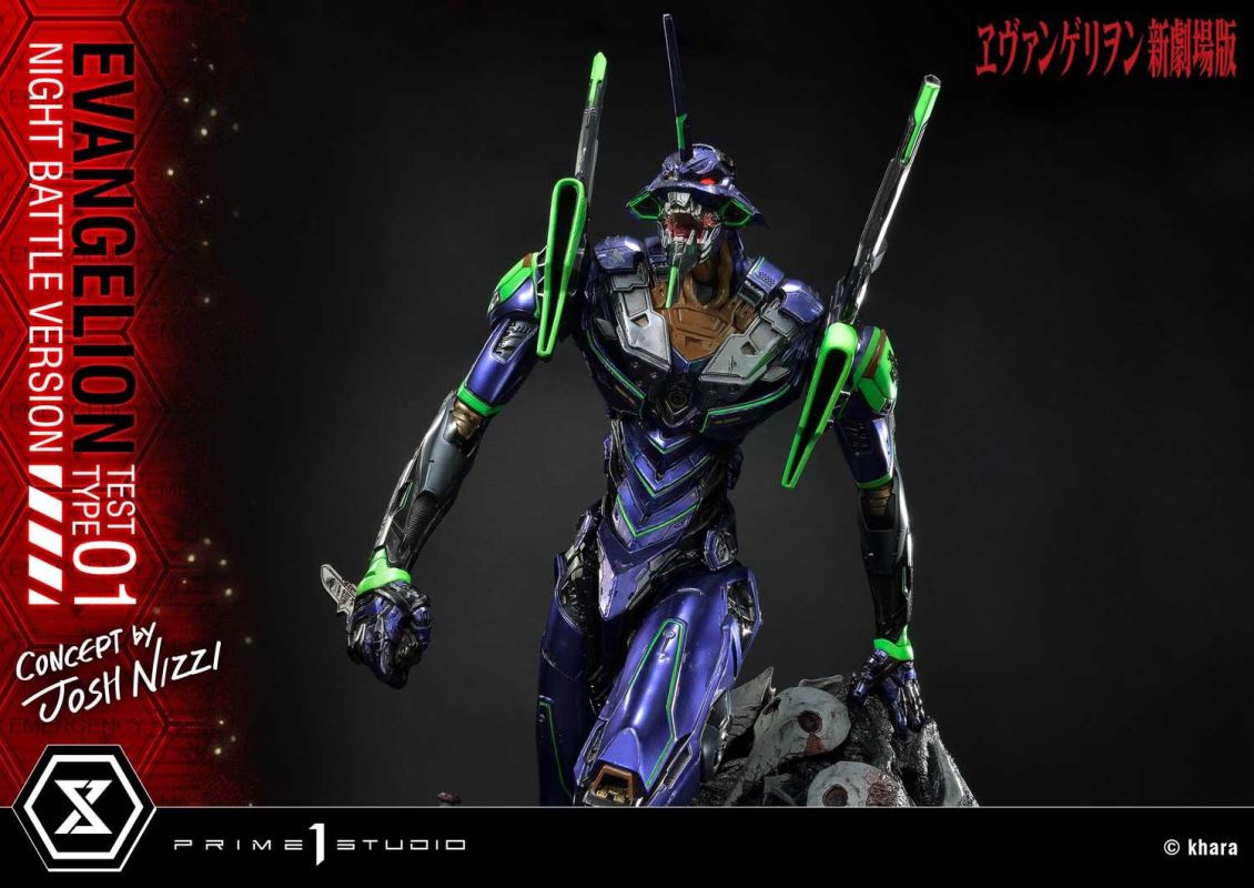 Evangelion Test Type-01 (Concept By Josh Nizzi) Night Battle Version