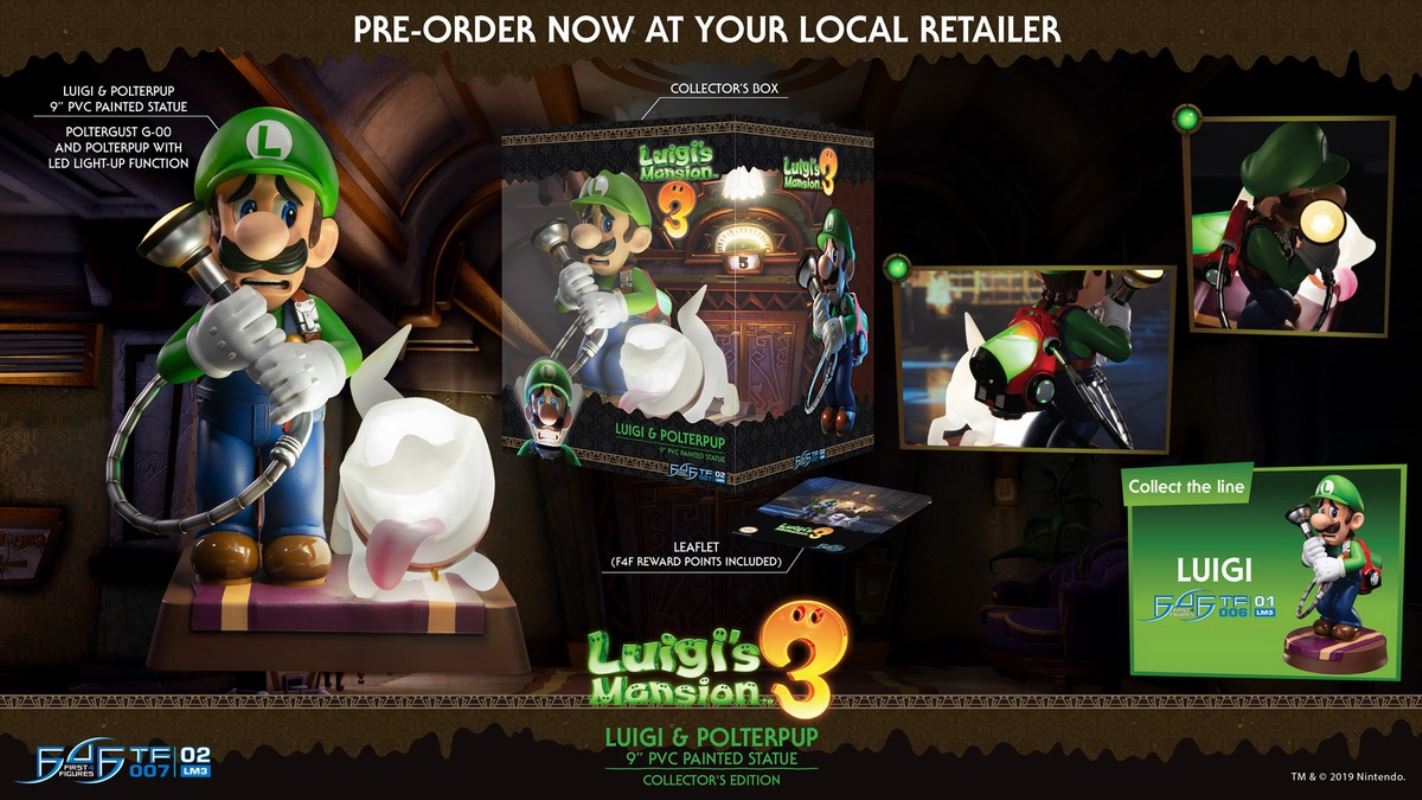 Luigi's Mansion 3- Luigi & Polterpup
