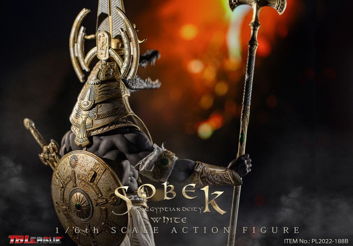 Ancient Egyptian Gods - Sobek Black/White (PL2022-188A/B) 1/6