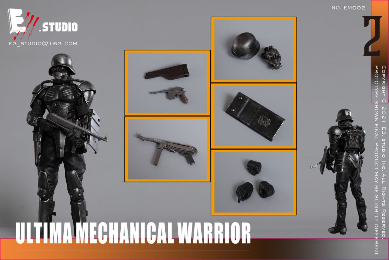 ULTIMA MECHANICAL WARRIOR NO.2 (EM002) 1/6