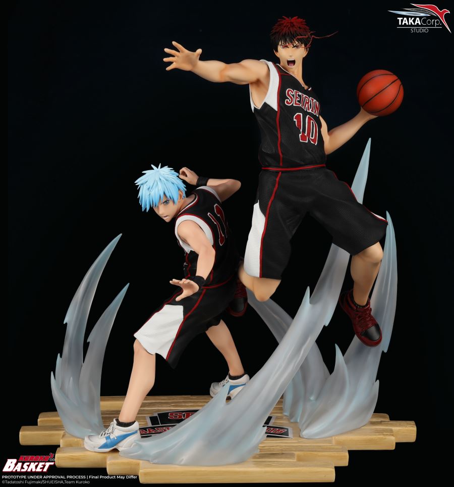 Kuroko's Basketball - Kuroko & Kagami -Home jersey (White) & Away jersey (Black)- 1/6