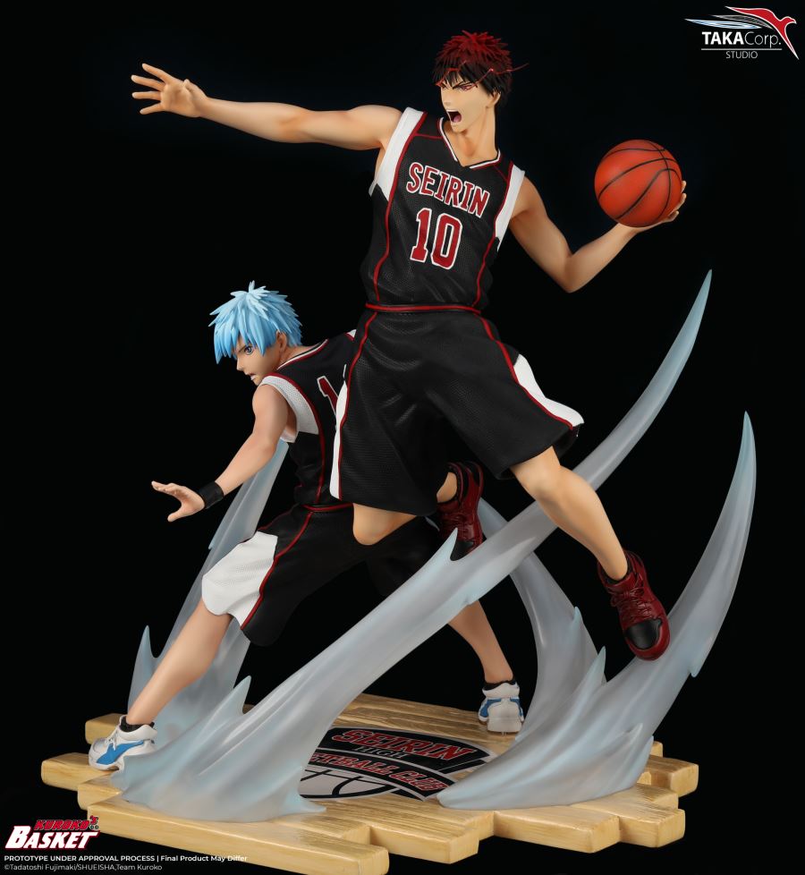 Kuroko's Basketball - Kuroko & Kagami -Home jersey (White) & Away jersey (Black)- 1/6