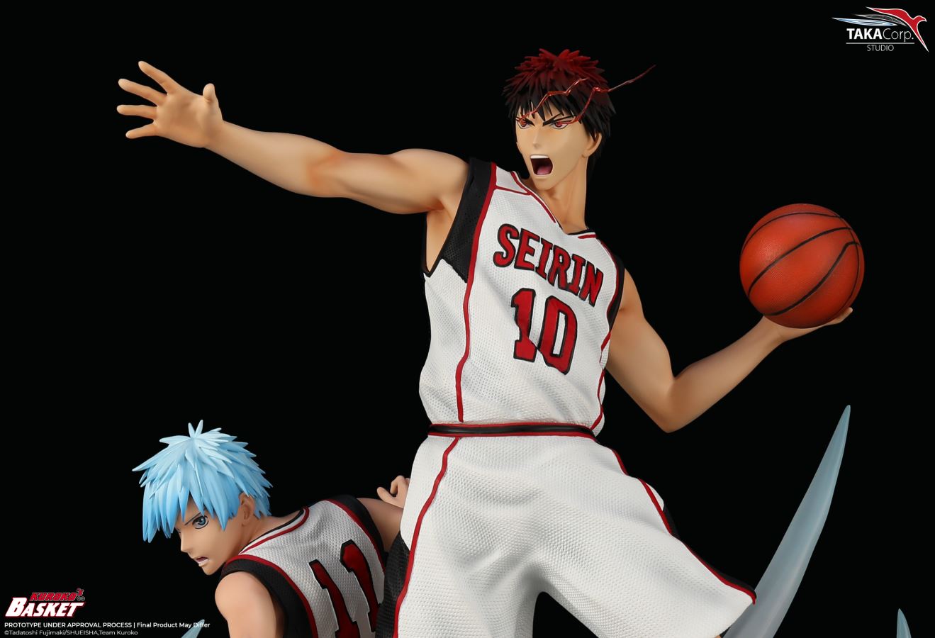 Kuroko's Basketball - Kuroko & Kagami -Home jersey (White) & Away jersey (Black)- 1/6