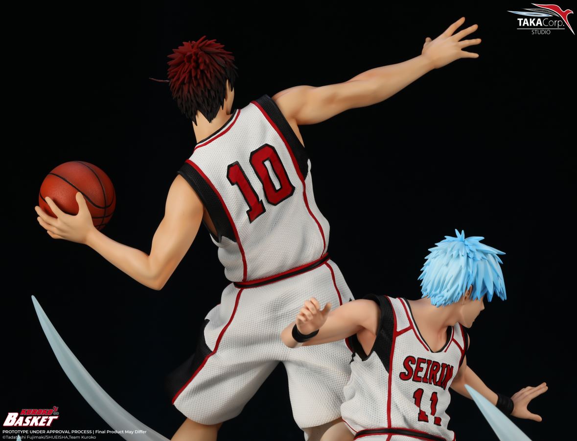 Kuroko's Basketball - Kuroko & Kagami -Home jersey (White) & Away jersey (Black)- 1/6