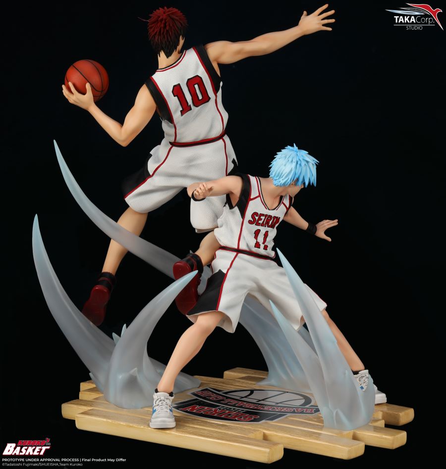 Kuroko's Basketball - Kuroko & Kagami -Home jersey (White) & Away jersey (Black)- 1/6