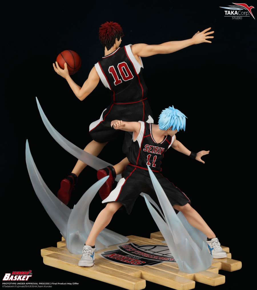 Kuroko's Basketball - Kuroko & Kagami -Home jersey (White) & Away jersey (Black)- 1/6