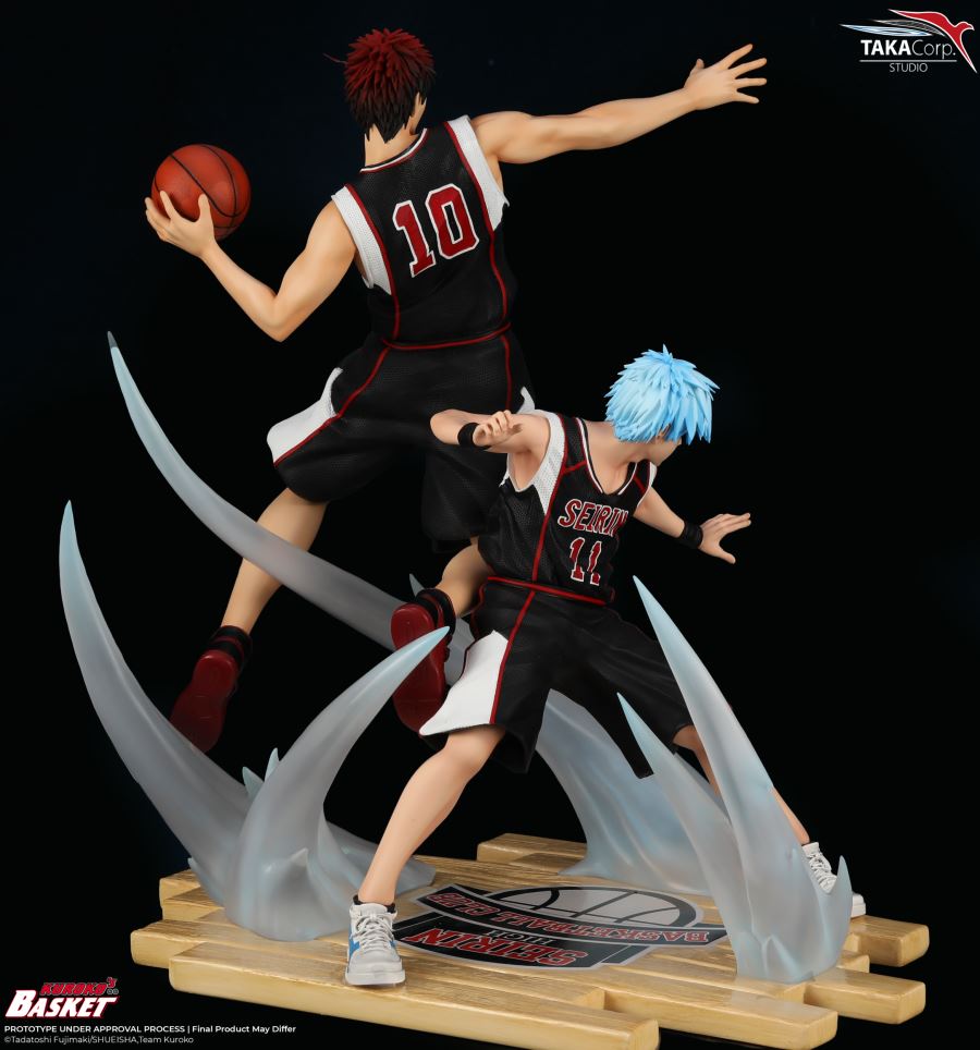 Kuroko's Basketball - Kuroko & Kagami -Home jersey (White) & Away jersey (Black)- 1/6
