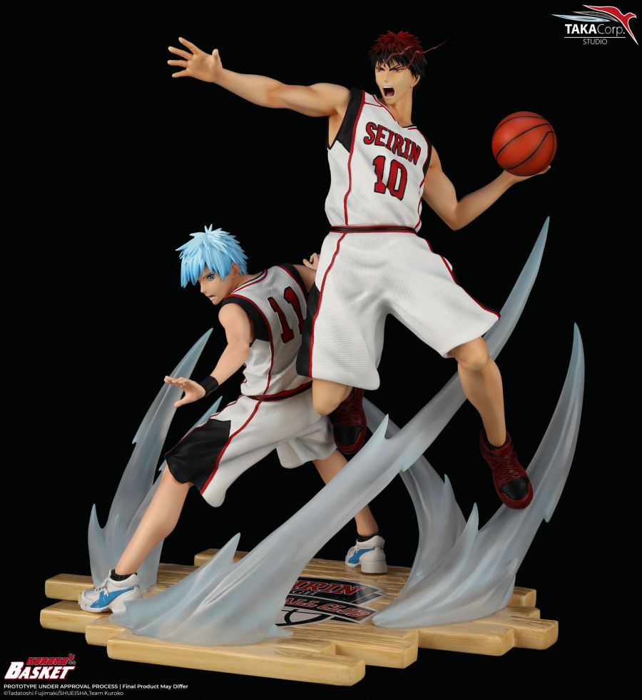 Kuroko's Basketball - Kuroko & Kagami -Home jersey (White) & Away jersey (Black)- 1/6