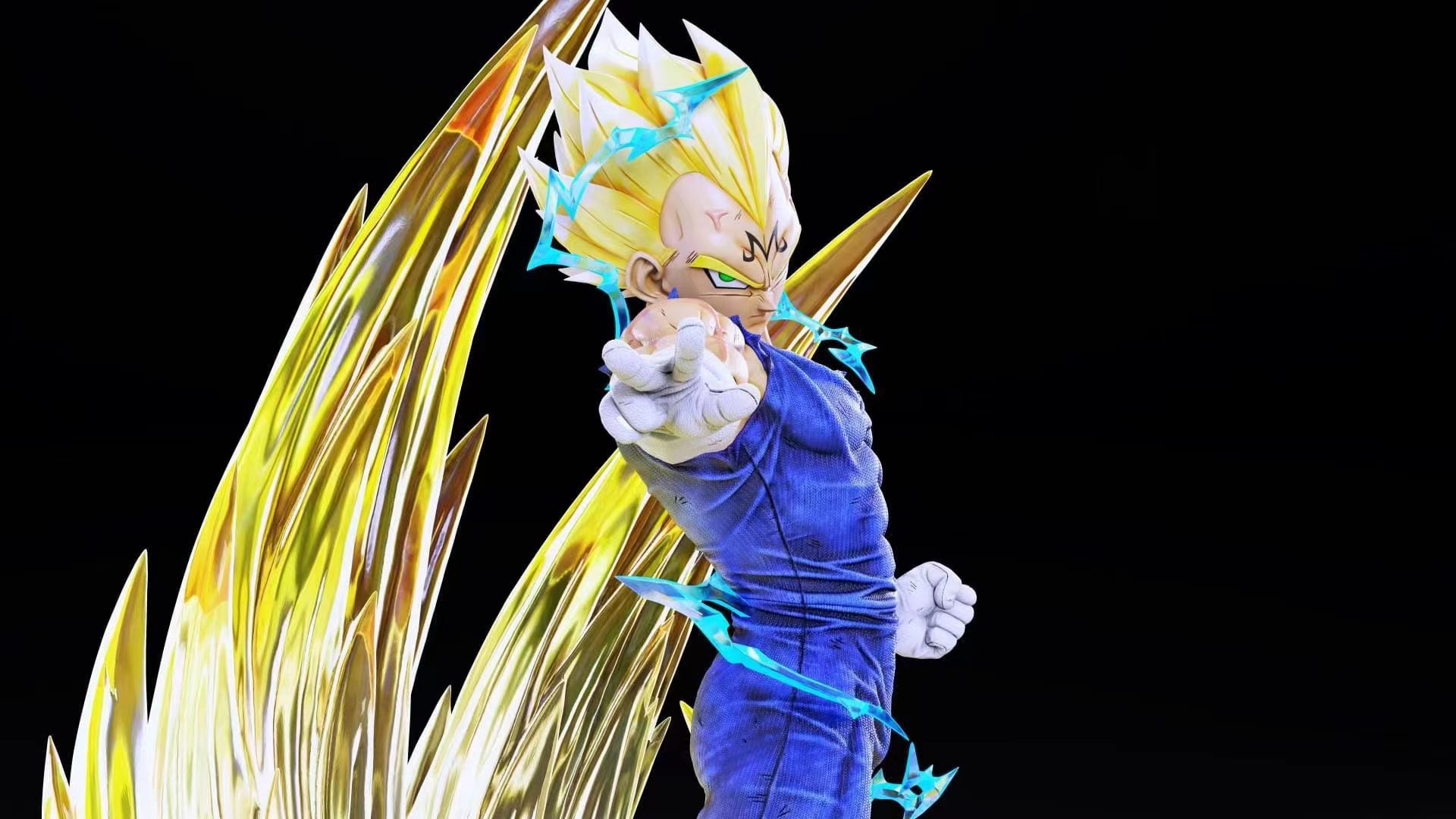 Vegeta vs Majin Buu 2.0