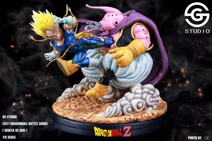 Majin Vegeta vs Majin Buu - Dragon Ball