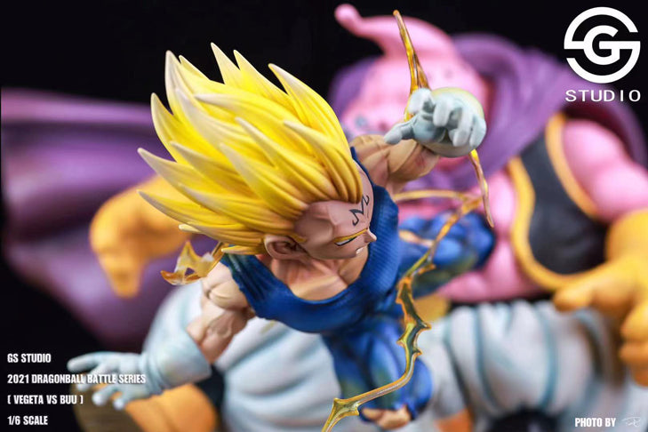 Majin Vegeta vs Majin Buu - Dragon Ball