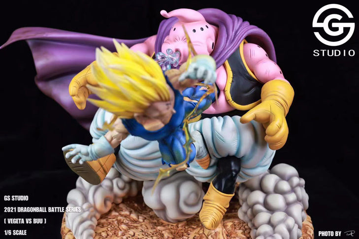 Majin Vegeta vs Majin Buu - Dragon Ball