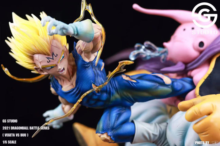 Majin Vegeta vs Majin Buu - Dragon Ball