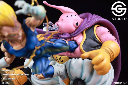 Majin Vegeta vs Majin Buu - Dragon Ball