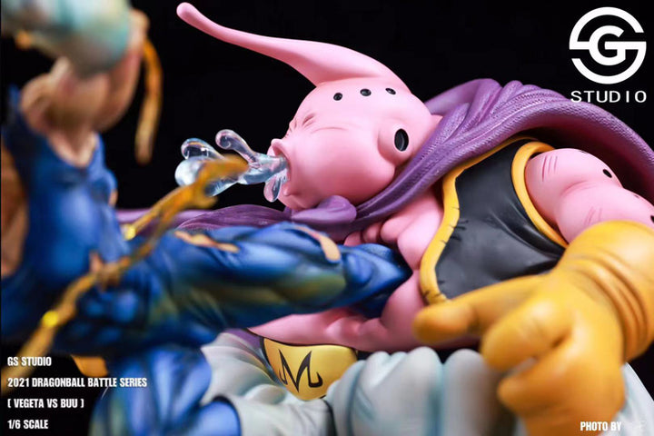 Majin Vegeta vs Majin Buu - Dragon Ball