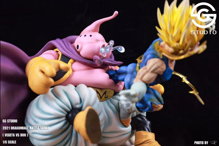 Majin Vegeta vs Majin Buu - Dragon Ball