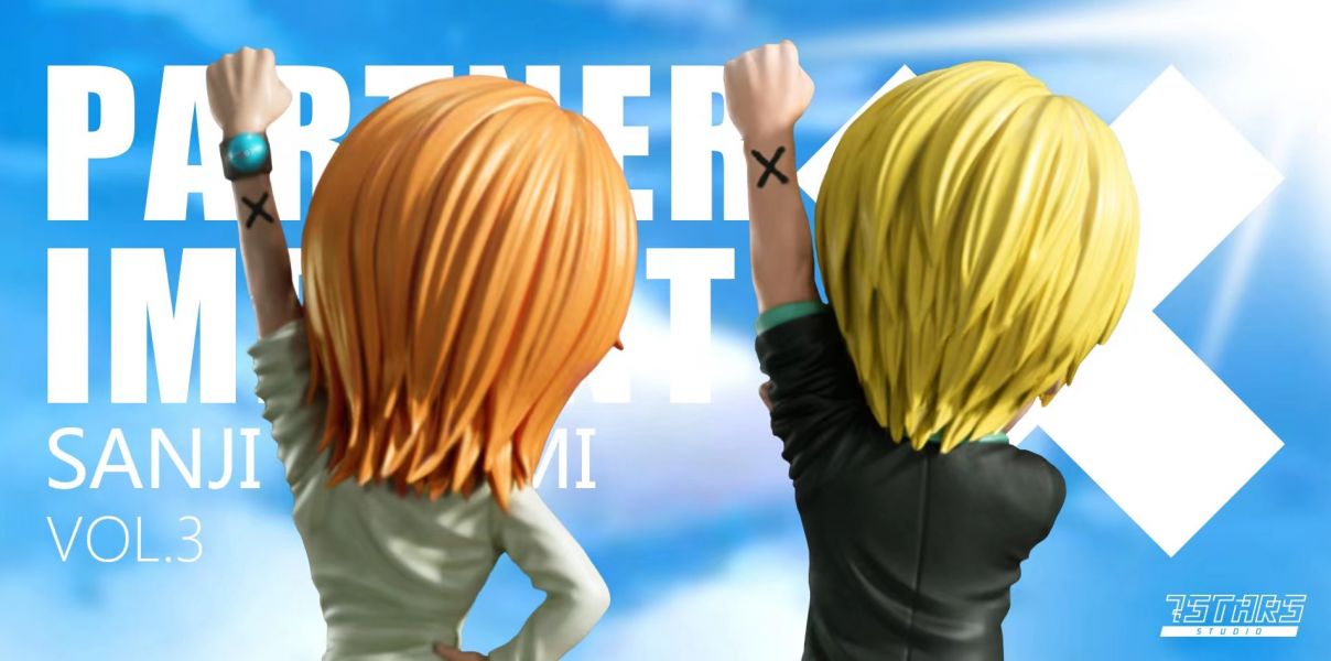 Partner Mark NO.3 Sanji & Nami - One Piece