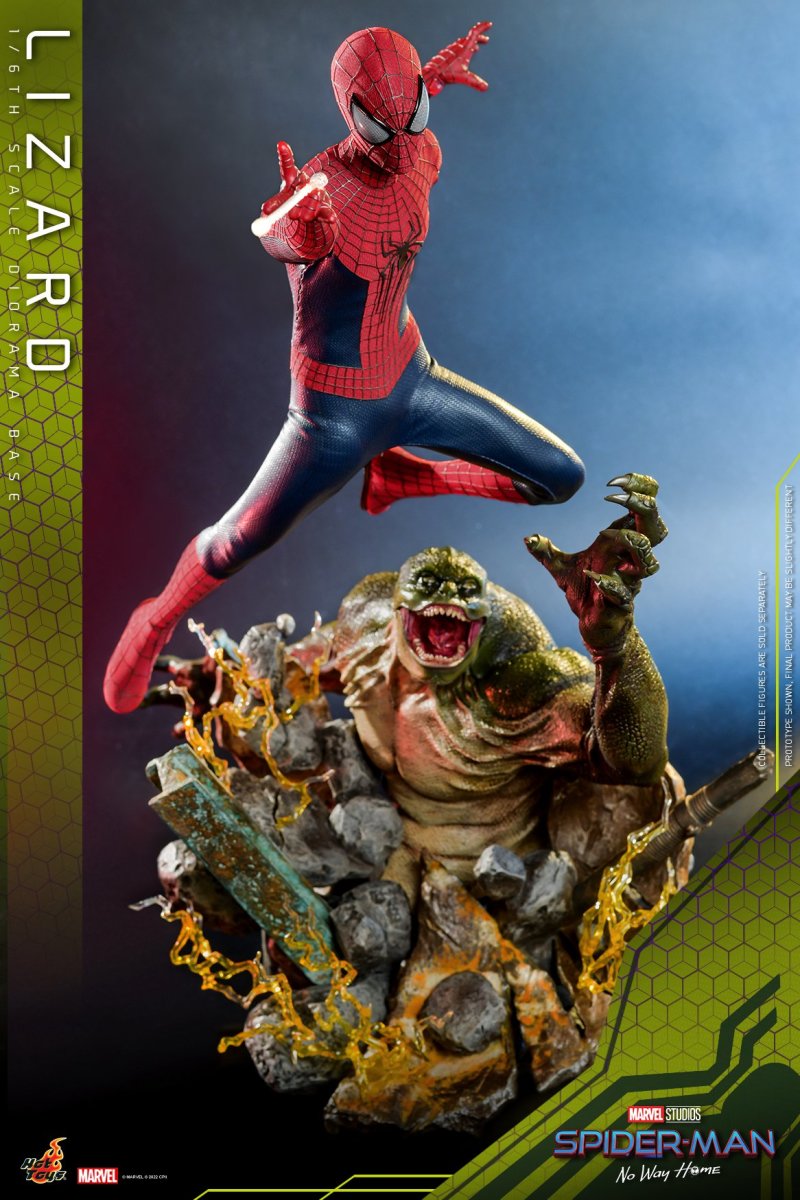 Spider-Man: No Way Home - Lizard Diorama Base 1/6