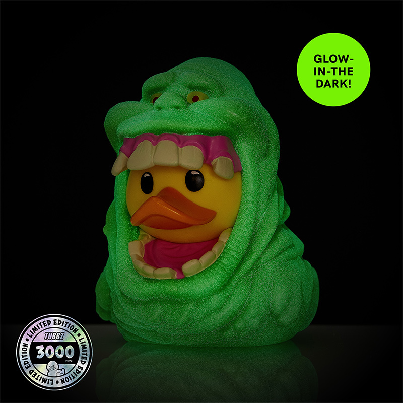 Cosplaying Duck Ghostbusters Slimer