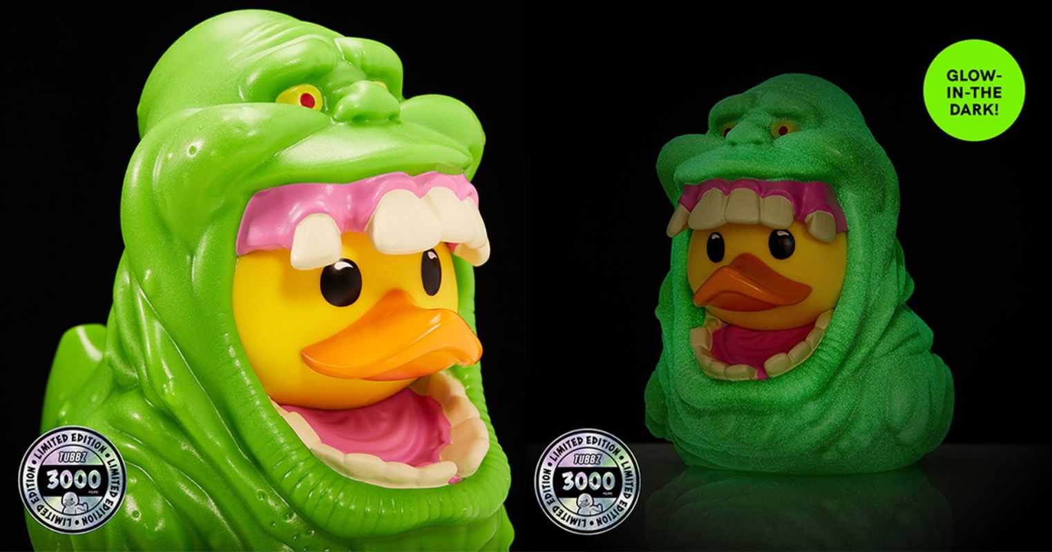 Cosplaying Duck Ghostbusters Slimer