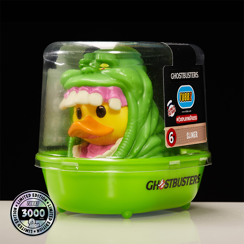 Cosplaying Duck Ghostbusters Slimer