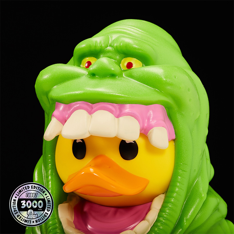 Cosplaying Duck Ghostbusters Slimer