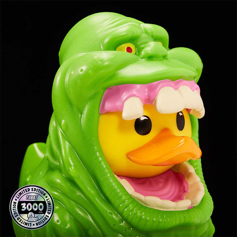 Cosplaying Duck Ghostbusters Slimer