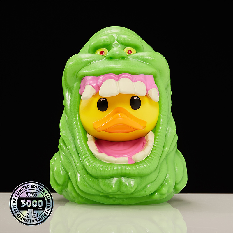 Cosplaying Duck Ghostbusters Slimer