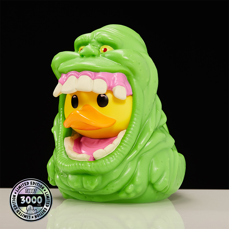 Cosplaying Duck Ghostbusters Slimer