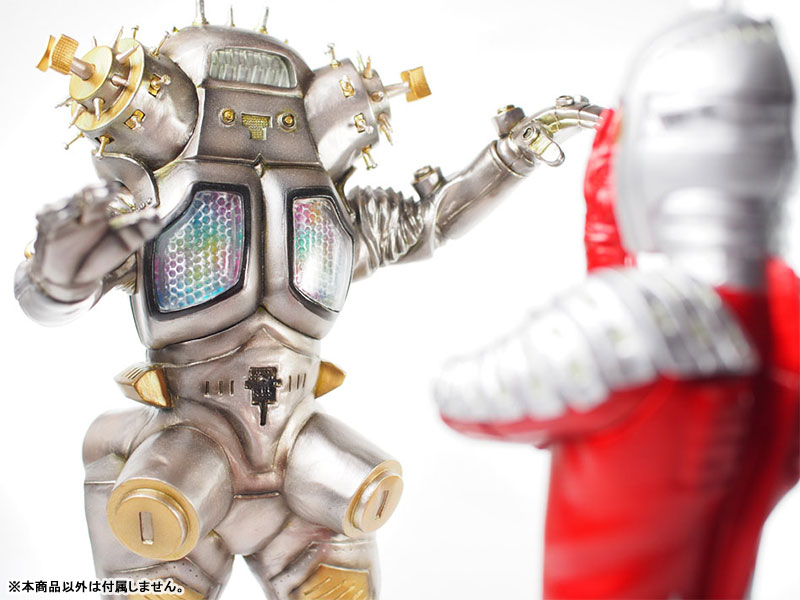 Tokusatsu Series Ultra Seven Alien Robot King Joe Gun Metal Ver 1/6