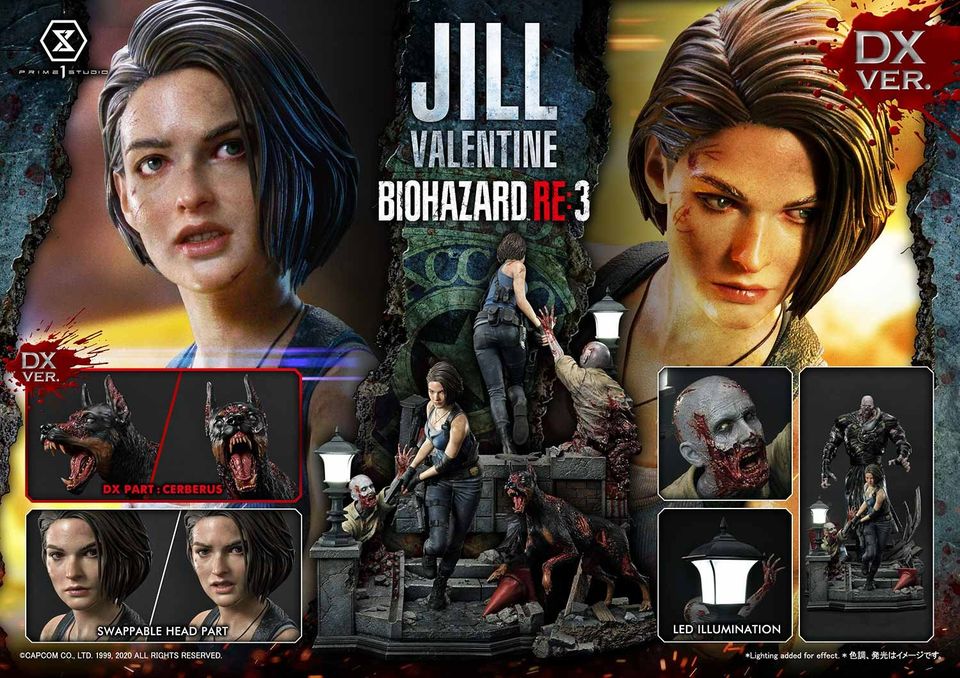 JILL VALENTINE DELUXE VERSION (RESIDENT EVIL 3) UPMRE3-01DX