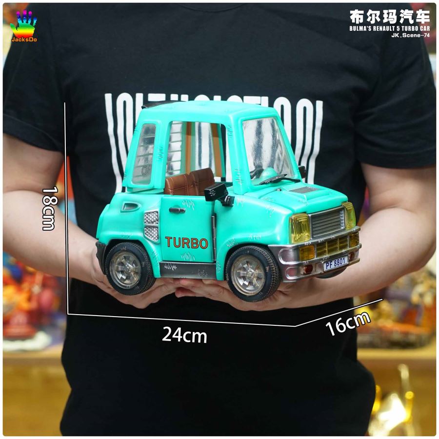 Bulma's Renault 5 Turbo Car - Dragon Ball