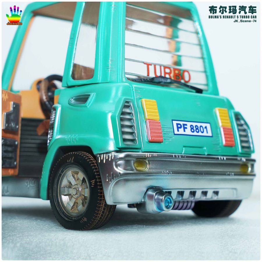 Bulma's Renault 5 Turbo Car - Dragon Ball