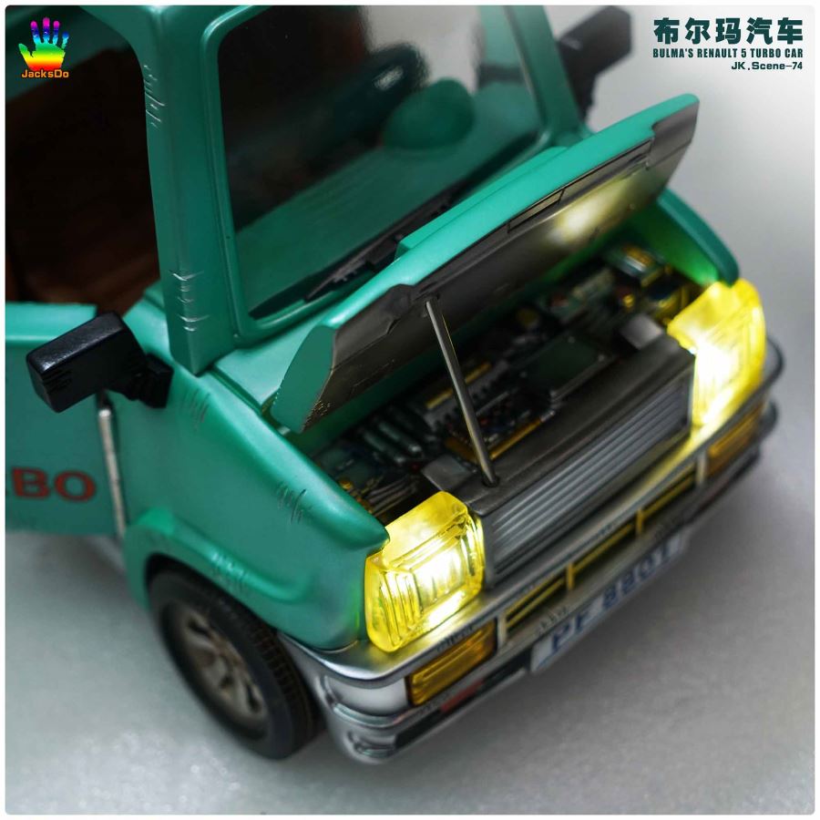 Bulma's Renault 5 Turbo Car - Dragon Ball