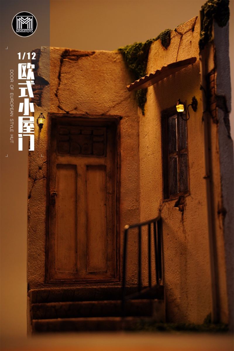 European style cabin door [M2212] 1/12