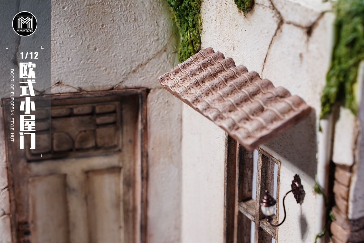 European style cabin door [M2212] 1/12