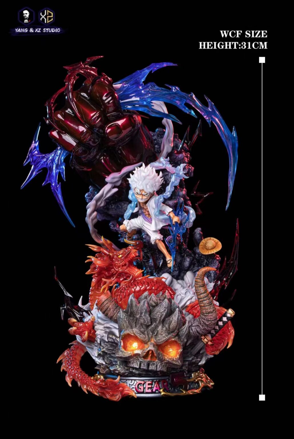 Luffy Gear 5 Sun God Nika - One Piece