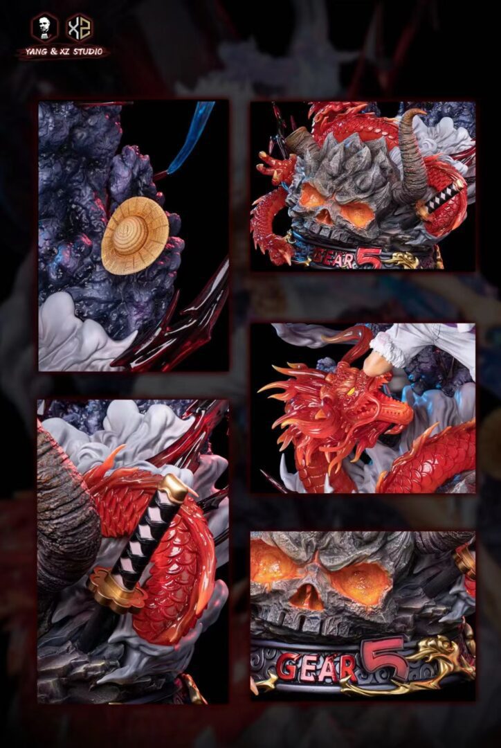 Luffy Gear 5 Sun God Nika - One Piece