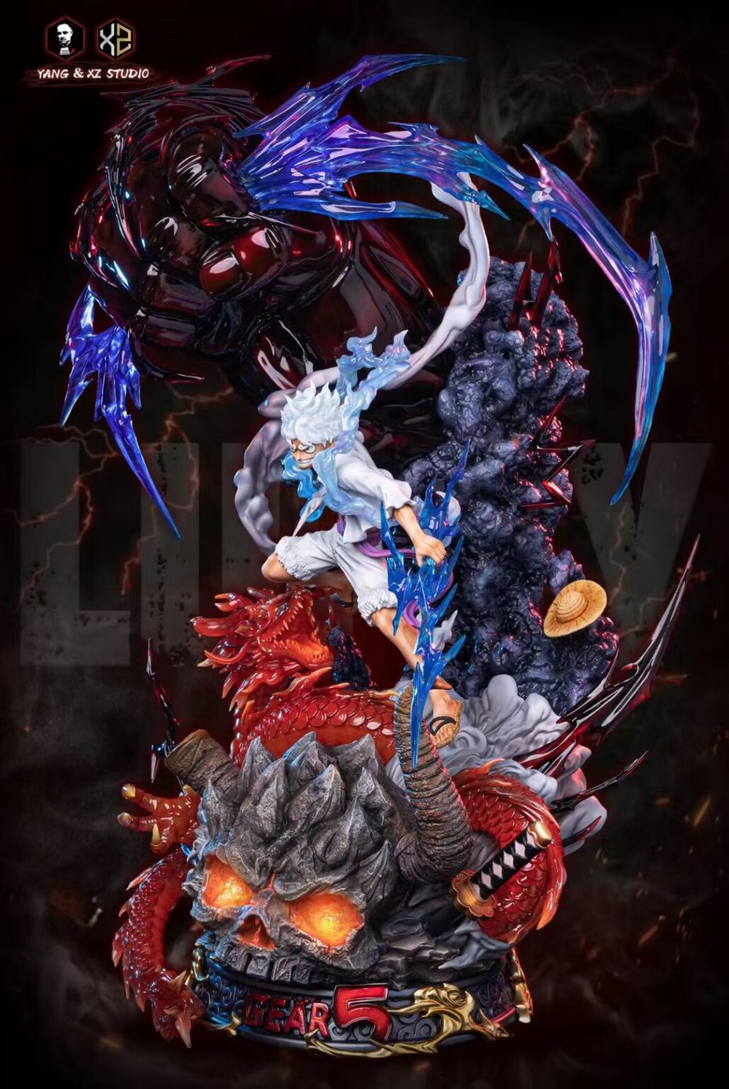 Luffy Gear 5 Sun God Nika - One Piece