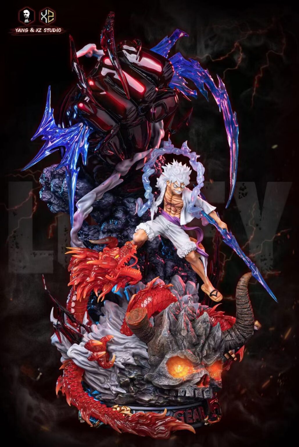 Luffy Gear 5 Sun God Nika - One Piece