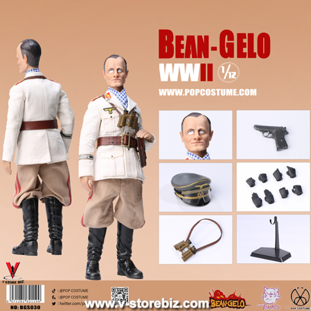 Costume BGS-030 1/12 Desert Fox