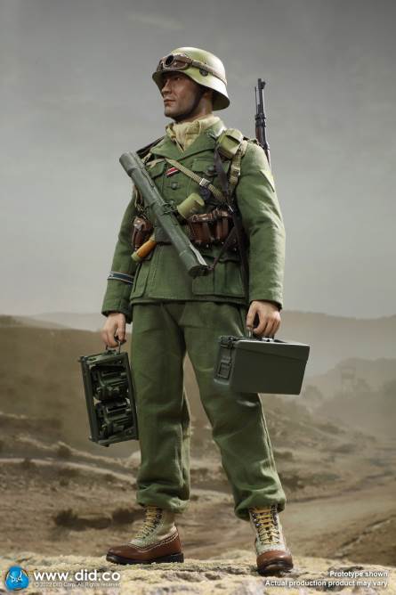 MG34 Machine Gun Kit 1/6