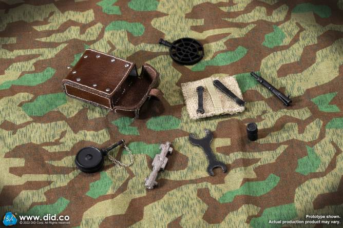 MG34 Machine Gun Kit 1/6