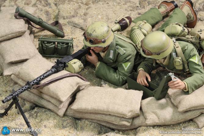 MG34 Machine Gun Kit 1/6