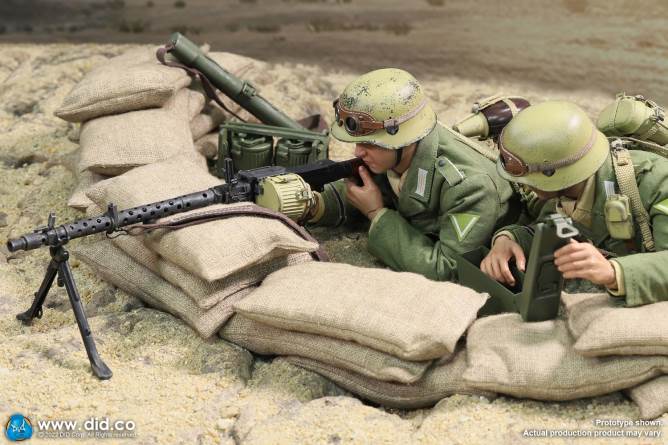 MG34 Machine Gun Kit 1/6