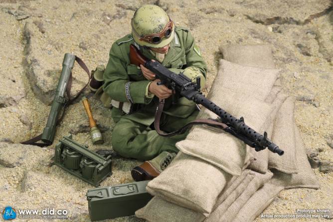 MG34 Machine Gun Kit 1/6