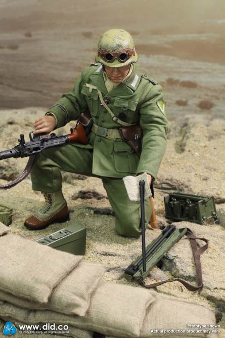 MG34 Machine Gun Kit 1/6
