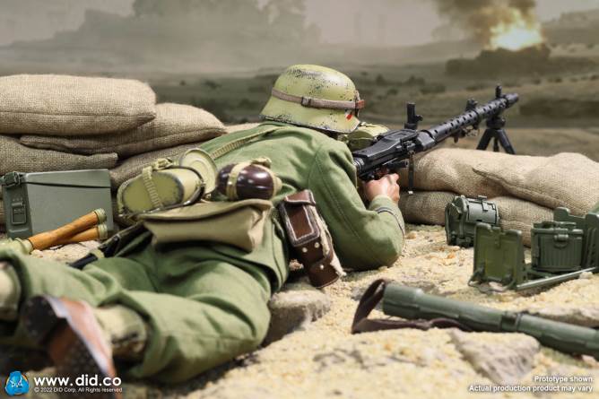 MG34 Machine Gun Kit 1/6